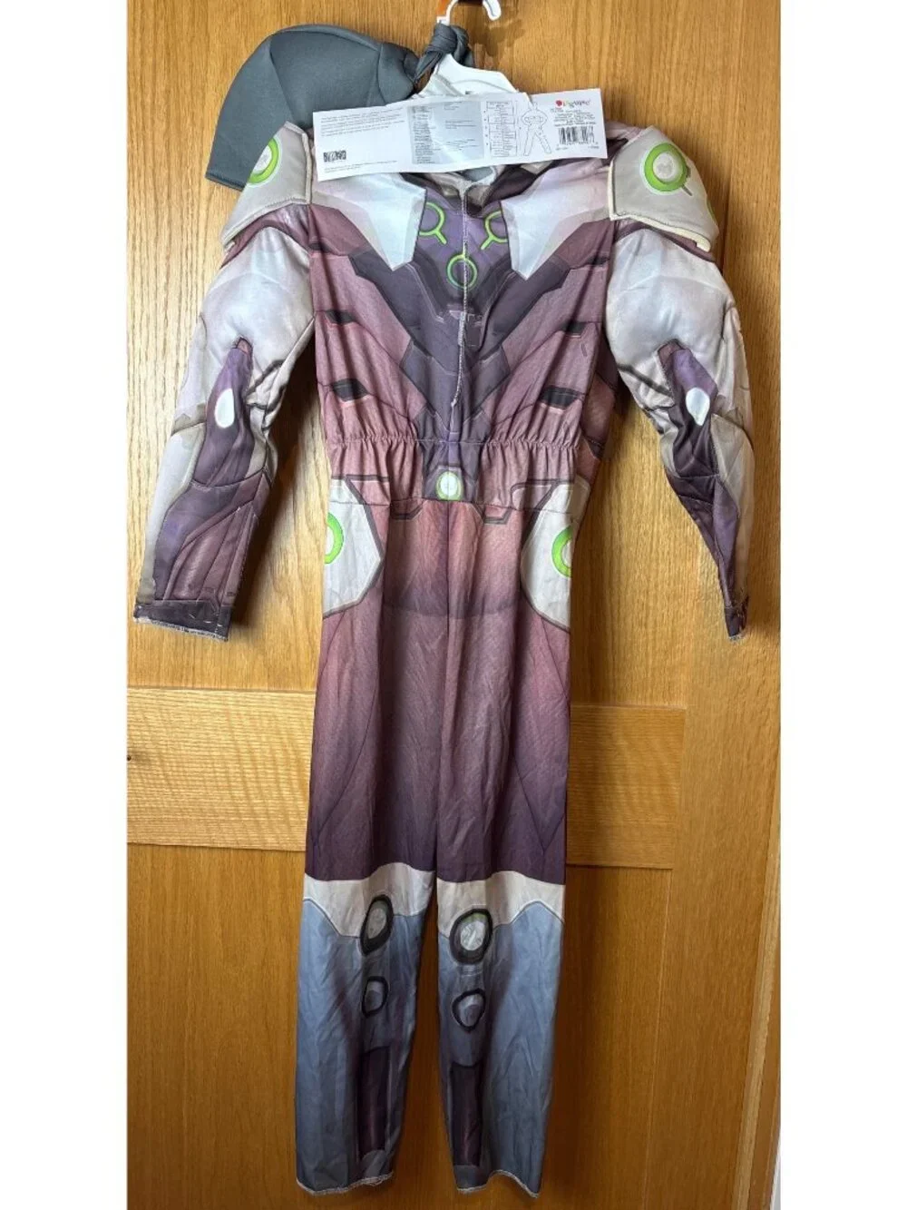 Overwatch Genji Costume For Kids With Mask Size M (7-8) Disguise Brand